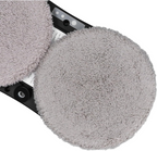 Cleaning Device with Dual Rotating Pads