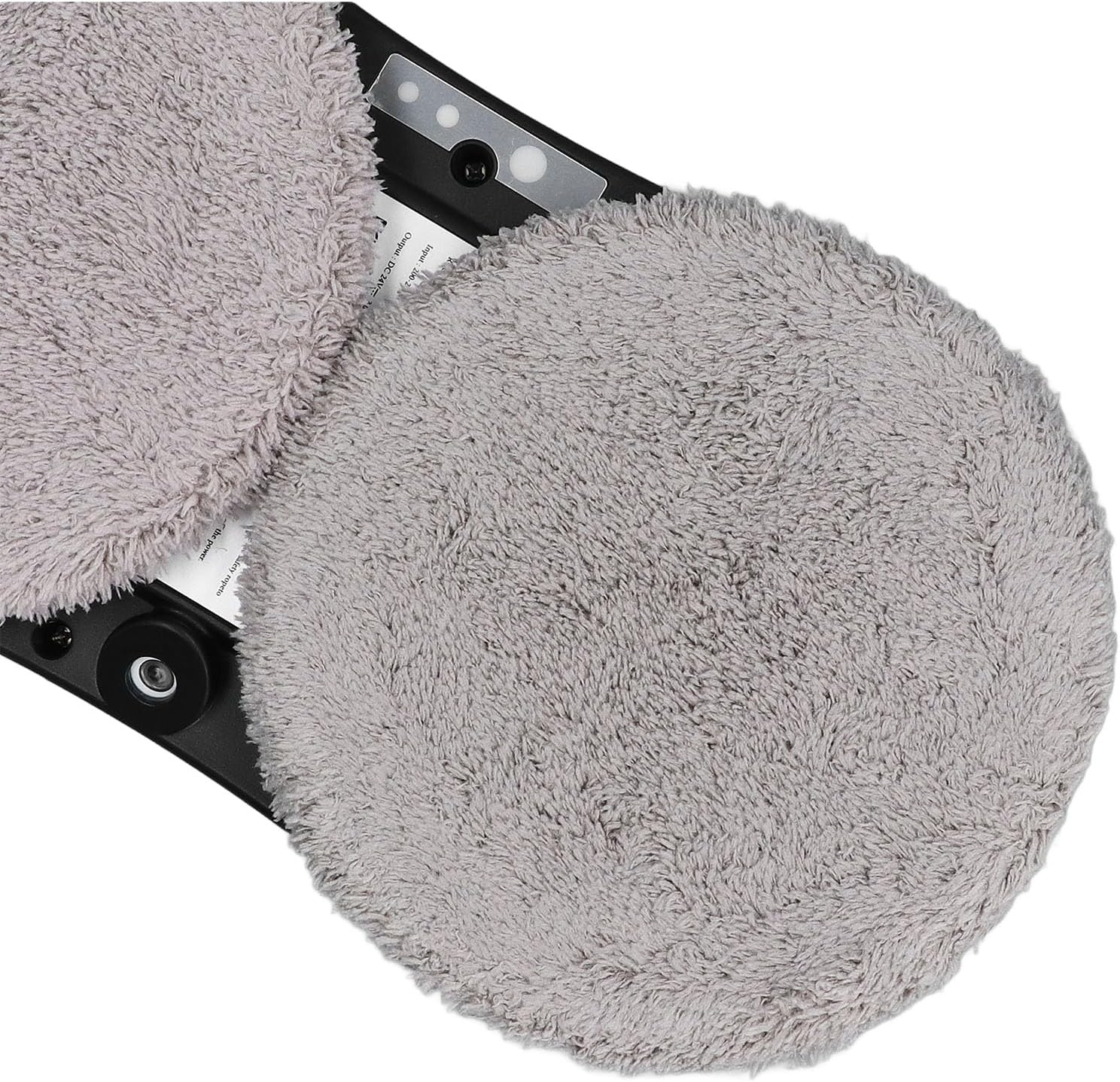 Cleaning Device with Dual Rotating Pads