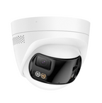 Dual-Lens Security Camera with Card Slot