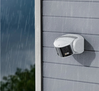 Dual-Lens Security Camera with Card Slot