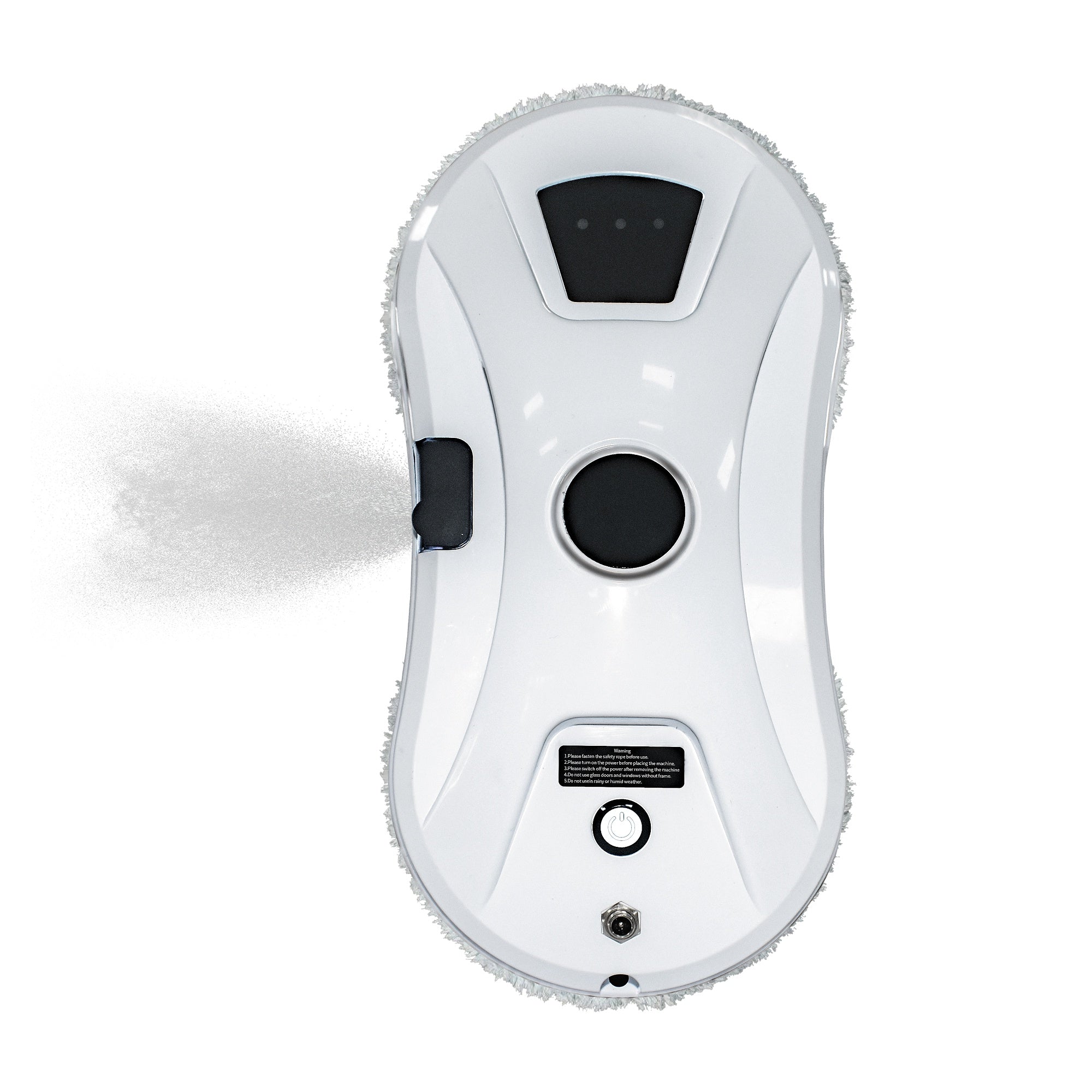 Cleaning Device with Dual Rotating Pads