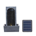 Solar Powered Water Fountain with Light