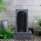 Solar Powered Water Fountain with Light