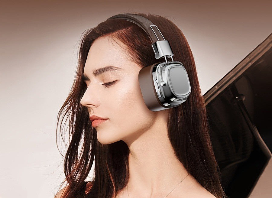 Wireless Over-Ear Headphones with Integrated Controls